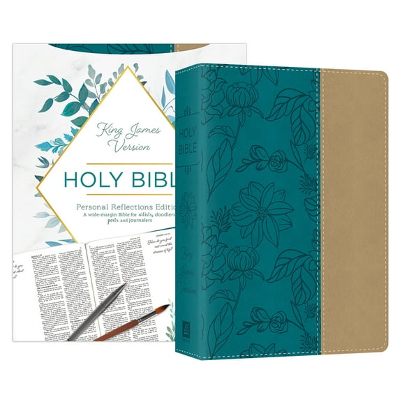Personal Reflections KJV Bible with Prompts, (Hardcover)