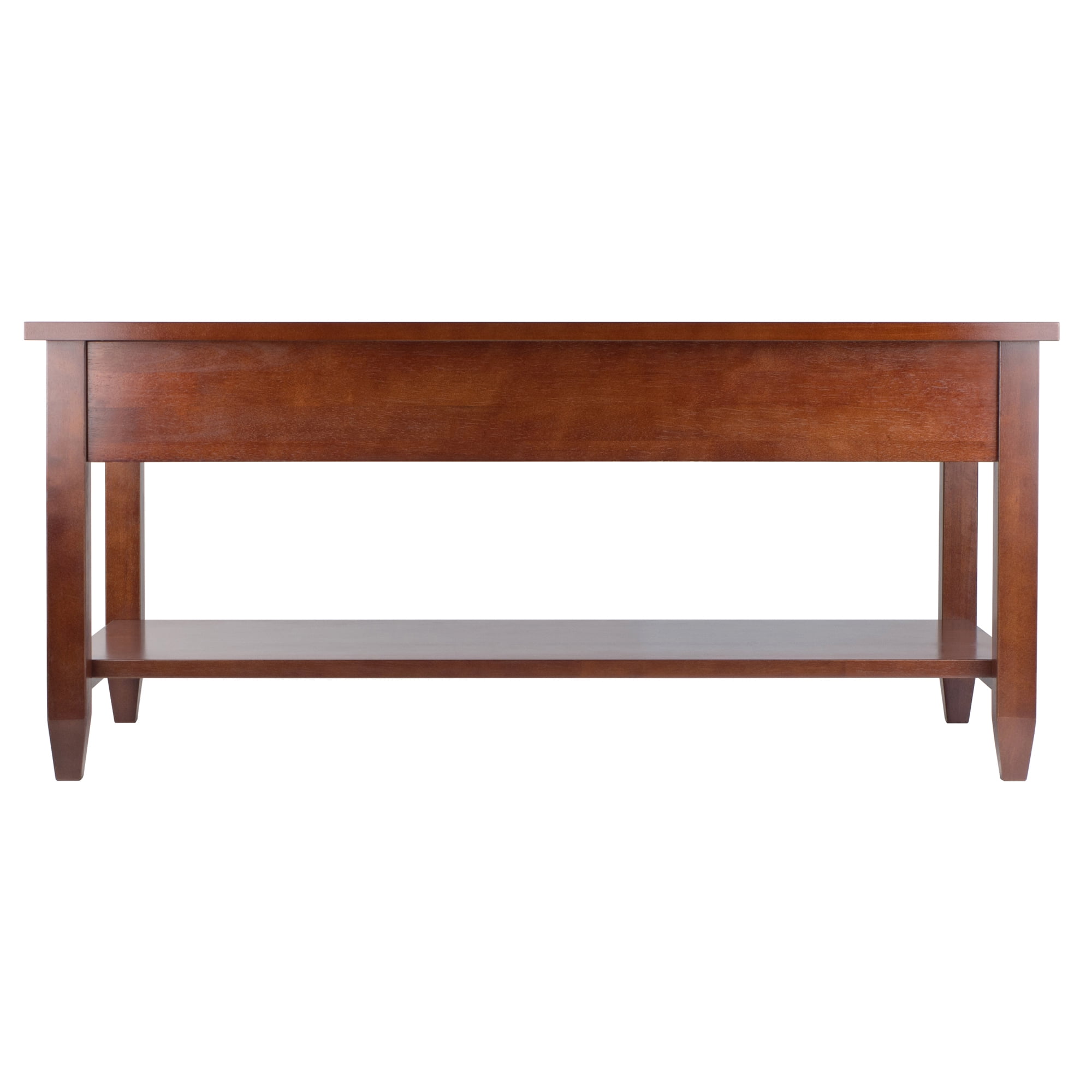 Winsome Wood Richmond Coffee Table With Drawer Walnut Finish Winsome Wood Richmond Coffee Table With Drawer Walnut Finish
