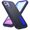 Blue+Navy, variant on Allytech Rugged Case Compatible with iPhone 11 with Hidden Kickstand, [Military Grade Drop Protection] Soft TPU Hard PC Bumper Non-Slip Shockproof Full Protective Case, Orange+Clear