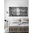 thumbnail image 3 of Parvez Taj "Dusky Autumn Lake" Painting Print on Wrapped Canvas, 3 of 7