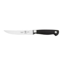 Mercer Culinary Genesis 5-Inch Steel Serrated Steak Knife, Black