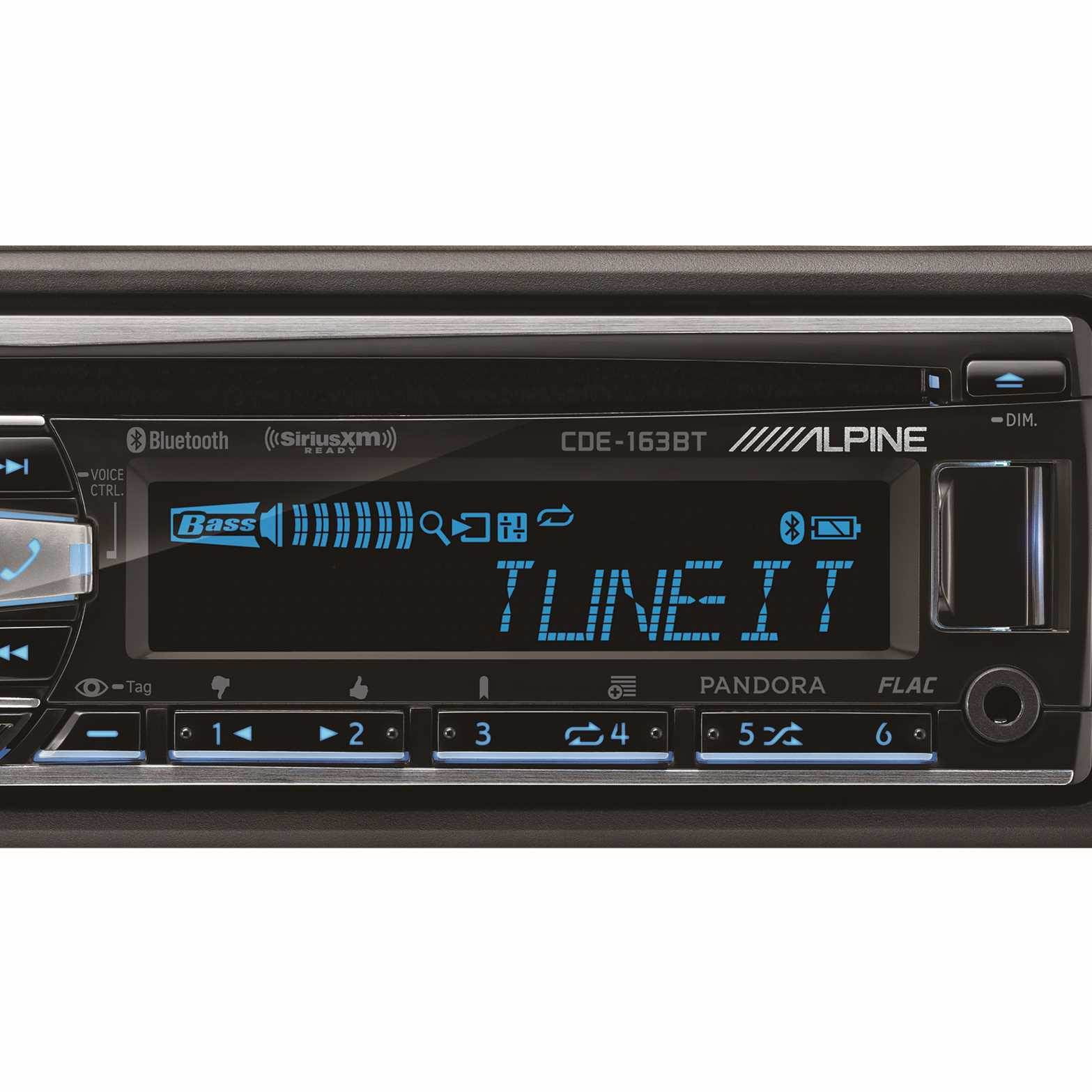Alpine 200W Advanced Bluetooth CD/USB/MP3 Car Audio Stereo