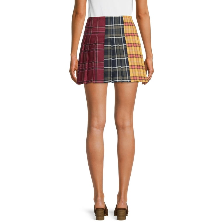 No Boundaries Juniors Pleated Skirt Walmart