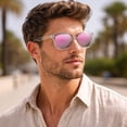 thumbnail image 2 of 4 Pack Square Sunglasses for Men Women, 2 of 6