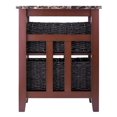 thumbnail image 3 of Zoey side table with 2 baskets, item 76320, 3 of 7
