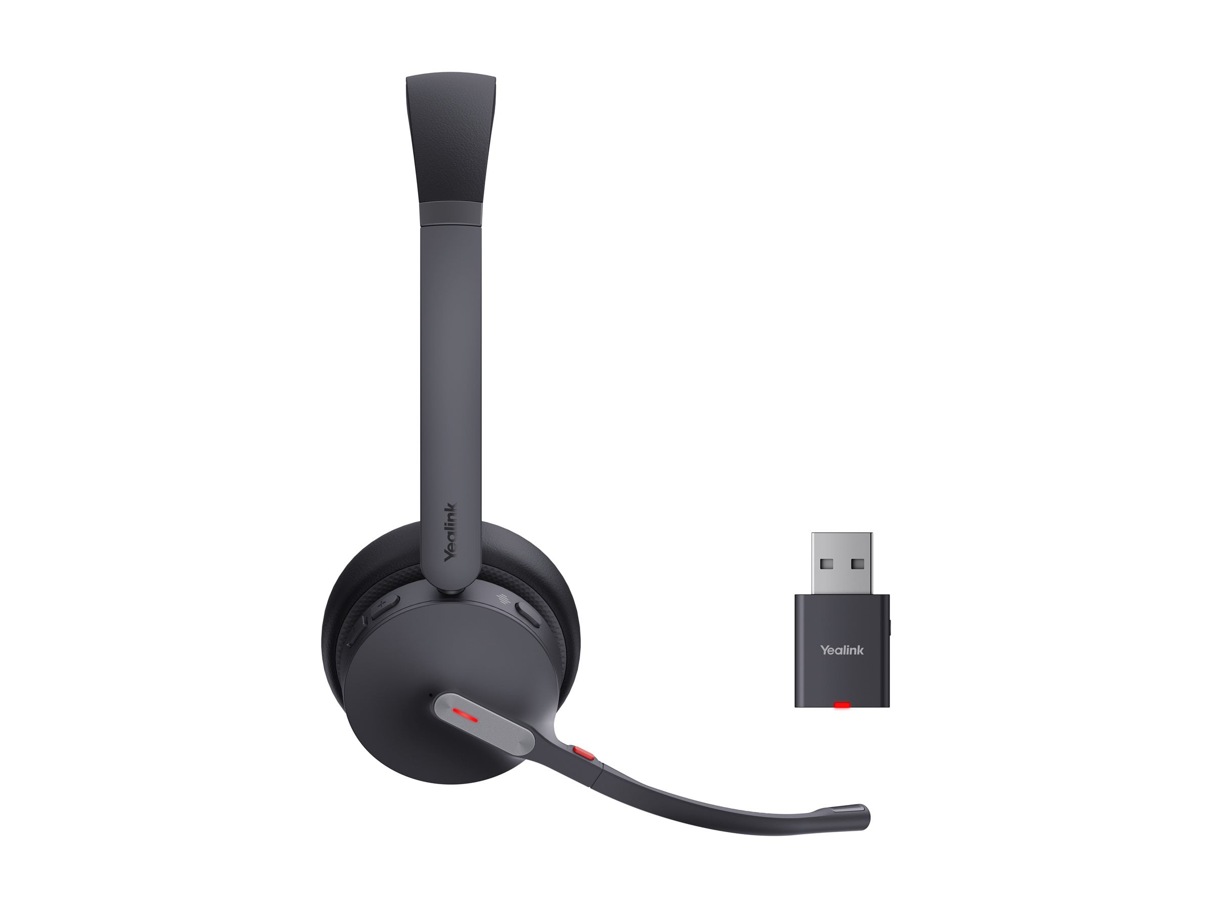 Yealink WH64 Binaural On-Ear Headset with BT Adapter 1208686