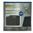 thumbnail image 5 of Razor 2 Burner Griddle Cover, Secure Fit, Heavy-Duty UV-Resistant Camping Griddle Razor Cover, 5 of 7