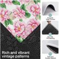 thumbnail image 3 of Pioneer Flower Floral Print Pattern Kitchen Rugs Sets Of 3,Kitchen Runner Rugs Non Skid Washable,Decorative Kitchen Floor Mats for Kitchen,Sink,Laundry,17"x30"+ 17"x47" + 17"x59", 3 of 6