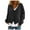 Black, variant on Viikei Plus Size Womens Cardigans Clearance Winter Coats for Women Solid Buttons Knitted Sweater Cardigan Jackets
