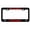 blk/red, variant on Born and Raised in Texas Heavy Duty Metal License Plate Frame Personalise/Car Accessories Car Tag Holder Cover (blk/red)