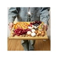 thumbnail image 2 of 3 Pack Bamboo Charcuterie Boards Set, Large Bamboo Cheese Board Set With Deep Juicy Groove For Kitchen, Chopping Board Set For Entertaining, 2 of 7