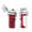 Red, variant on LEHOZIHEQ Waterproof Lighter, Windproof Flashlight, Dual Arc Plasma Lighter, Flameless, for Camping, Hiking, Outdoor Survival Gifts for Men