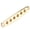 Gold, variant on Riousery Electric Guitar String Through Body Plate Mounting Ferrules Zinc Alloy Bass Replacement Parts, Silver (3.15 inches / 8 cm)