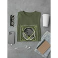 thumbnail image 3 of Earth Sphere Techno Style T-Shirt Men -Image by Shutterstock, Male x-Large, 3 of 4