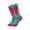 Hot Pink, variant on LIZENG Kids' Ski Socks for Boys & Girls Thermal Socks with Non Grips Colorful Ankle Support Socks Toddler Girl Show Socks