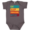 thumbnail image 3 of Inktastic Paraglider Eat Sleep Paragliding Repeat Boys or Girls Baby Bodysuit, 3 of 5