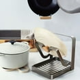 thumbnail image 3 of SSZMDLB under $5 Kitchen Utensil Holder, Kitchen Organizer Rack, Pot Lid Storage Stand, Cutting Board Holder, Utensil Drainer Rack, Countertop Organizer Shelf, Multi-Layer Storage System, 3 of 5