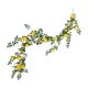 thumbnail image 3 of Yhmxh Guirnalda de rosas artificiales de 1,8 m, flexible, colgante, hecha a mano, con hojas verdes, cuerda floral de seda para arco de boda, valla de jardín, pared del hogar, patio y decoración de, 3 of 5