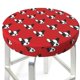 thumbnail image 3 of Disketp Bulldog Red Funda Redonda para Taburete, Funda de Cojín para Silla de Bar Suave y Elástica-14 inch, 3 of 7