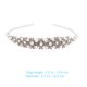 thumbnail image 3 of KAKOWELY Diadema de boda con diamantes de imitación, diadema de perlas para novia, accesorios para el cabello de boda, 3 of 4