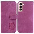 thumbnail image 2 of Compatible with Samsung Galaxy S22 5G Embossed Cute Tiger Flip Folio Wallet Case Card Pocket Holder Cover, 2 of 5