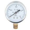 thumbnail image 3 of Manómetro De 1/4&nbsp;Npt, Esfera Transparente Alta Dureza Menos De 40&nbsp;grados&nbsp;Celsius A 70&nbsp;grados&nbsp;Celsius Indicadores De Vacío Para Presión De Agua Para Presión De Aire, 3 of 8