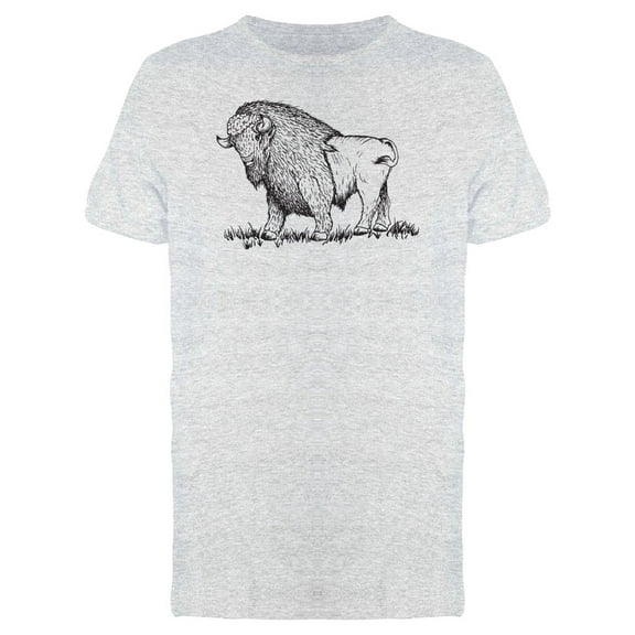 Buffalo Silhouette Ink Style Tee Men's -Image by Shutterstock
