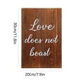 thumbnail image 7 of Wedding Aisle Sign, Wedding Signs Love Is Patient Kind Rustic Wood Wedding Signage Bible Verses Wall Decor Gift For Weddings, Anniversaries, 7 of 7