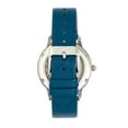 thumbnail image 2 of Empress Diana Automatic Engraved Mop Leather-Band Watch - Teal, 2 of 3
