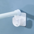 thumbnail image 6 of YoeXGDS 1Pair Shower Rod Holder, Tension Curtain Rod Bracket No Drilling, Wall Mount Tension Rod Holder for Bathroom Kitchen Bedroom 1.7inch, 6 of 7