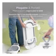 thumbnail image 4 of Bañera para Bebé con Termómetro Esquimal, Tina de Baño Plegable con Asiento Antideslizante Gris, 4 of 7