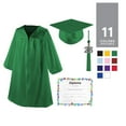 thumbnail image 2 of Class Act Graduation Shiny Kindergarten Preschool Graduation Cap & Gown with Matching Bling Tassel and Diploma Certificate, Red, 2 of 9