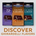 thumbnail image 2 of GHIRARDELLI PREMIUM DARK Salted Caramel Dark Chocolate Bar, 3.5 oz Bar, 2 of 14