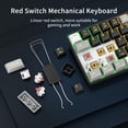 thumbnail image 4 of Teclado mecánico Newmen GM681 68 teclas retroiluminado LED, 4 of 7