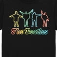 thumbnail image 3 of The Beatles - Neon Logo - Men's Short Sleeve Graphic T-Shirt, 3 of 6