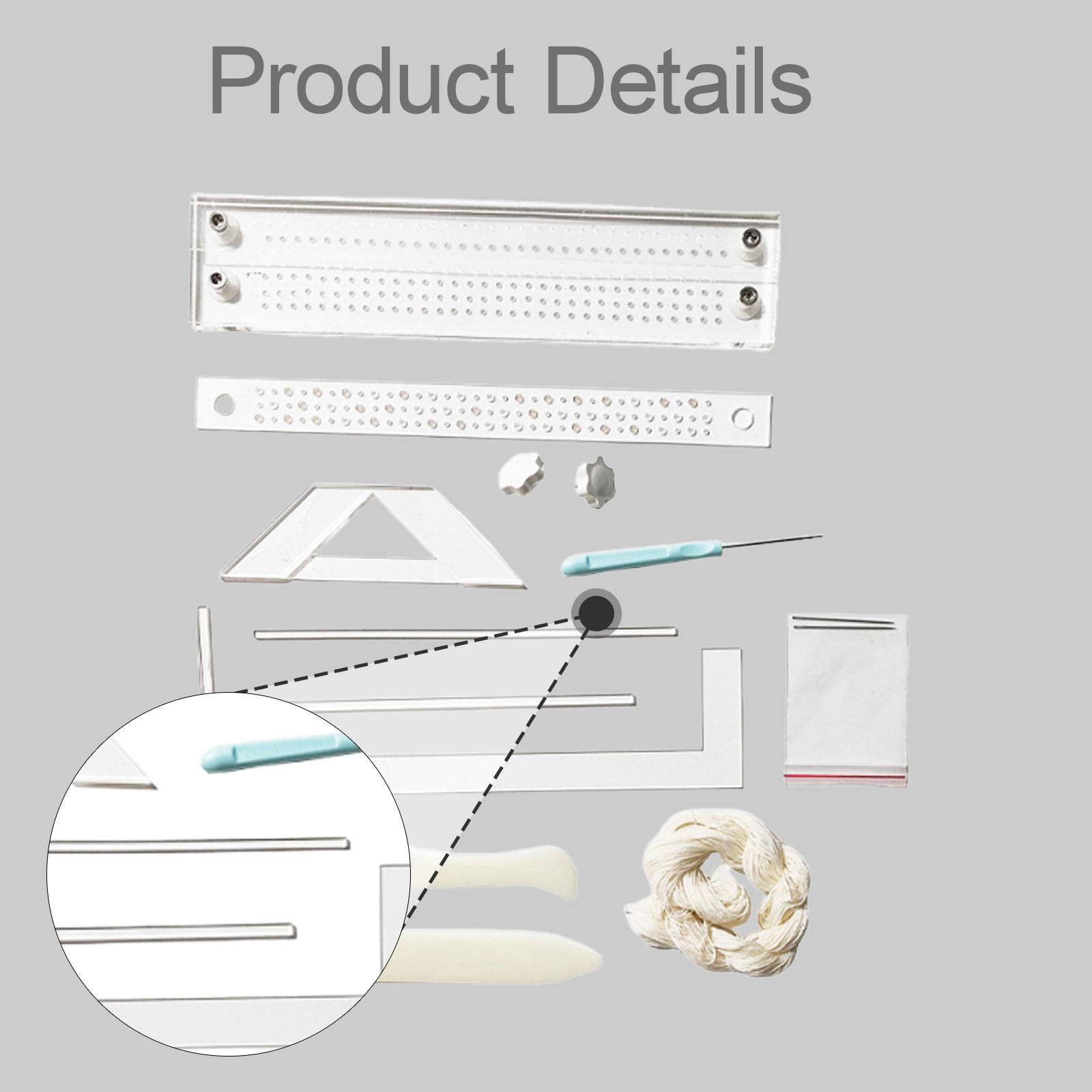 GUOOL Bookbinding Kit Book Binding Cradle Folder Paper, Modern Handmade, Book Binding Starter Stitching Tool for Documents Notebook