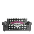 thumbnail image 2 of Creative Products Sugar Skull Buffalo Check 50x60 Coral Fleece Blanket, 2 of 2