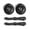 Black white dot lace, variant on Shoelace Turn Automatic Buckles Adjustable Adults Kids Sneaker Shoelaces None Tie Shoe Laces Quick Stretching Lock