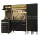 thumbnail image 1 of Cocina Integral 229cm Marrón/Negro Emilly Madesa 07, 1 of 5