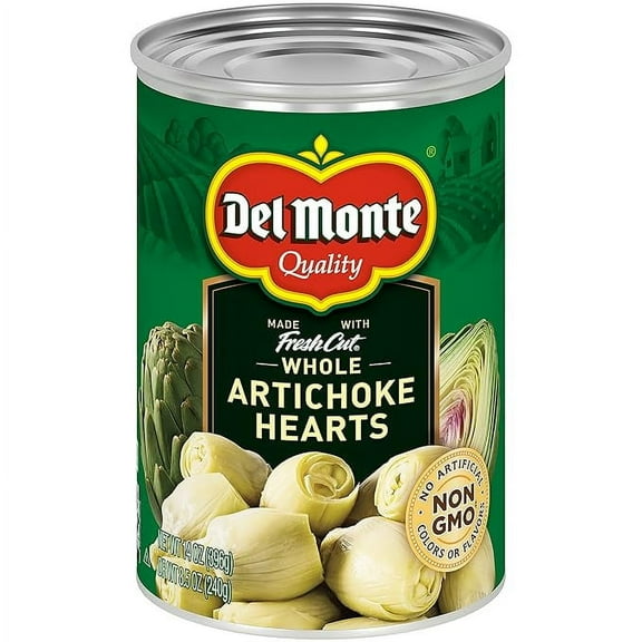 Del Monte® Whole Artichoke Hearts 14 oz. Can