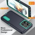 thumbnail image 3 of For Motorola Moto G Play 2025 Case, Moto G Play 2025 Phone Case With Built In Kickstand, Shockproof/Dustproof/Drop Proof Heavy Duty Military-Grade Rugged Protective Cover For Moto G Play 2025, 3 of 9