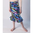 thumbnail image 3 of Share n' Smiles Girls Ruffle Mermaid Blue Rainbow Skirt, Large 5-6 Years, 3 of 9