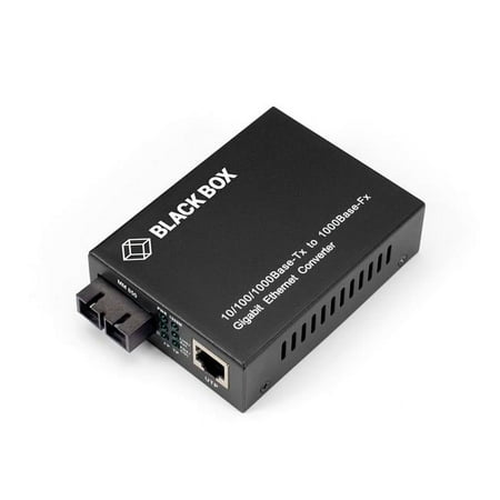 UPC: 0822088130901 | Black Box LGC211A Multimode SC Pure Networking Copper to Fiber Media Converter