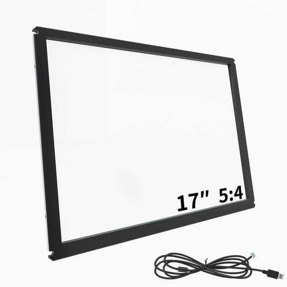 LMENGER 17 Inch Infrared Touch Screen, 10 Points Touch Screen Overlay Panel, USB Interface Free Driver, Infrared Touch for Outdoor Navigation, Digital Signage, Industrial Monitor