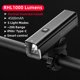 thumbnail image 1 of Luz de bicicleta ROCKBROS, faro delantero para manillar de bicicleta, lámpara frontal para ciclismo de montaña, linterna recargable por USB, luz trasera de seguridad Tan Jianjun  unisex, 1 of 2