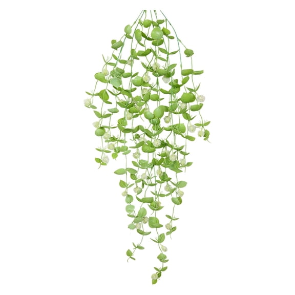 Yxwen Clearance,Green Plant Hanging Decor,Artificial Hanging Flowers for Outdoor Artificial Hanging Plants 97cm Trailing Plant Vines Greenery for Wall Ceiling & Balcony Decor (Multiple Colors)