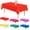 6 Colors, variant on 6 Pcs Red Disposable Plastic Tablecloths for Rectangle Tables 54 x 108 Inch Waterproof Party Table Covers for Birthday Baby Shower Wedding Fiesta Kitchen Dining Decor