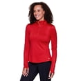 thumbnail image 3 of RBX Active Women's 1/2 Zip Fleece Lined Running Top, 3 of 4