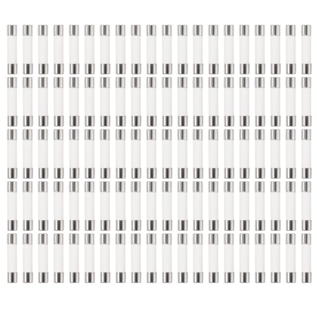 100uds 25 Amplificador 250V Coche R?pido Reventar Cer?mica Fusible 6x30mm 0.24"X1.18" Unique Bargains fusibles automotrices