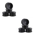 thumbnail image 1 of Shengyu 4 Pieces52mm Elastic *RC Car Tires Wheel Rims Hub Running Racing Drifting Tyres On-road Crawer Assembly Accessories Round Disc/Black 2Set, 1 of 6